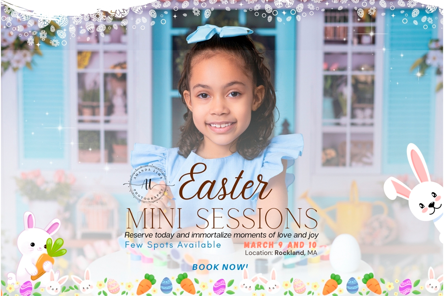 Easter Mini Sessions in Rockland, MA